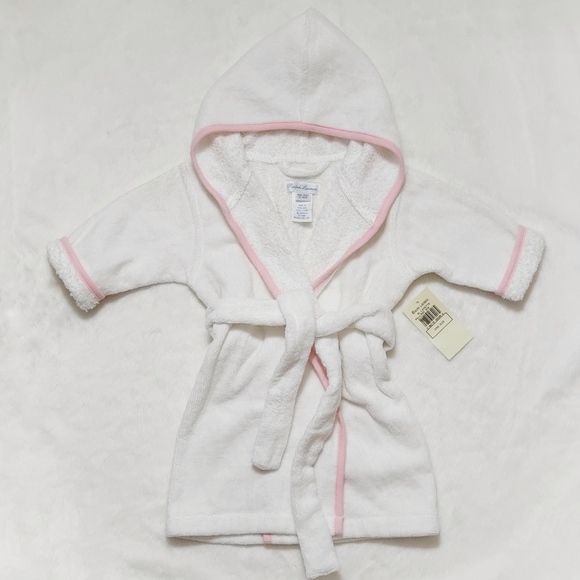 Ralph Lauren Baby Cotton Snuggly Bathrobe - Picture 1 of 5